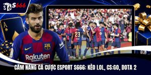 Cẩm nang cá cược esport S666: kèo lol, cs:go, dota 2